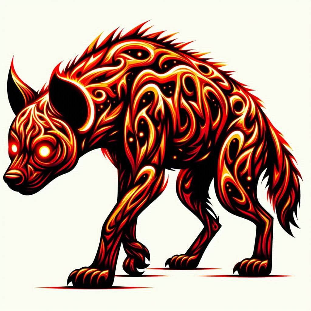 Carmine Hyena